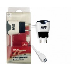 Сетевое зарядное устройство с micro USB AVS TMC-111