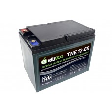 Тяговый свинцовый аккумулятор Eltreco TNE12-65 (12V58A/H C3)