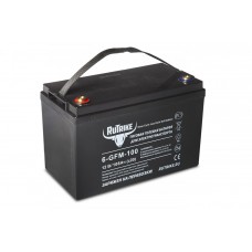 Тяговый свинцовый аккумулятор RuTrike 6-GFM-100 (12V108A/H C20)