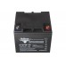 Тяговый свинцовый аккумулятор RuTrike 6-GFM-40 (12V43A/H C20) 